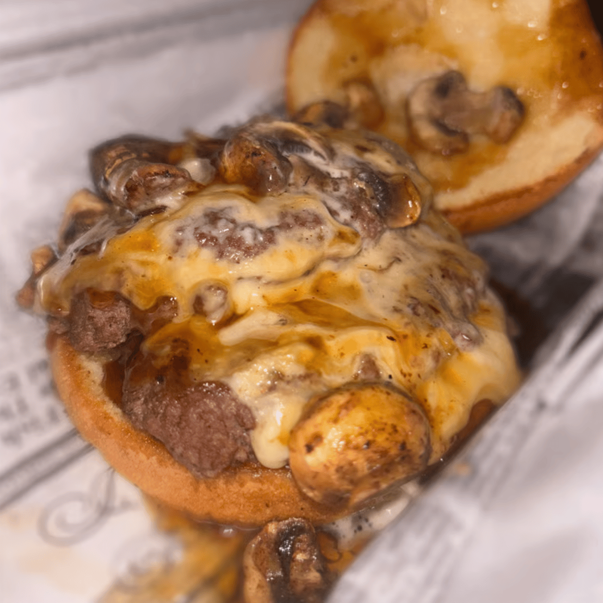 Bourbon Mushroom Smash